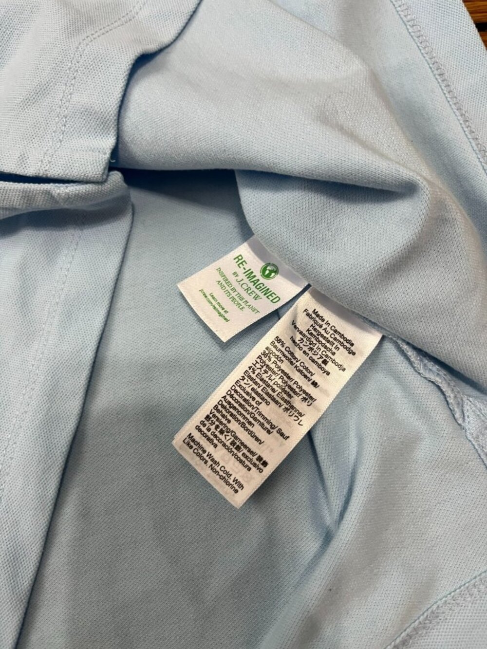 J Crew Sleeveless Polo Shirt Women's Size XS Light Blue Preppy Golf - Picture 3 of 4